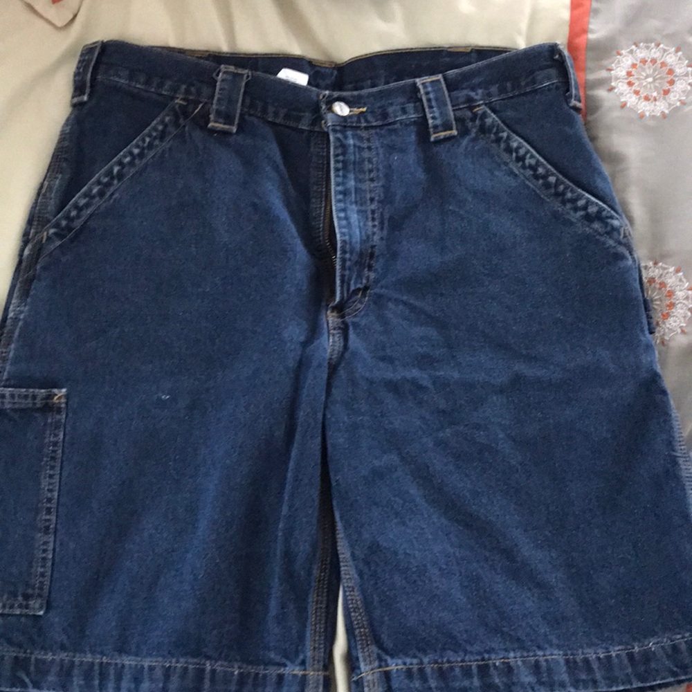 Men’s Carhartt cargo jeans shorts